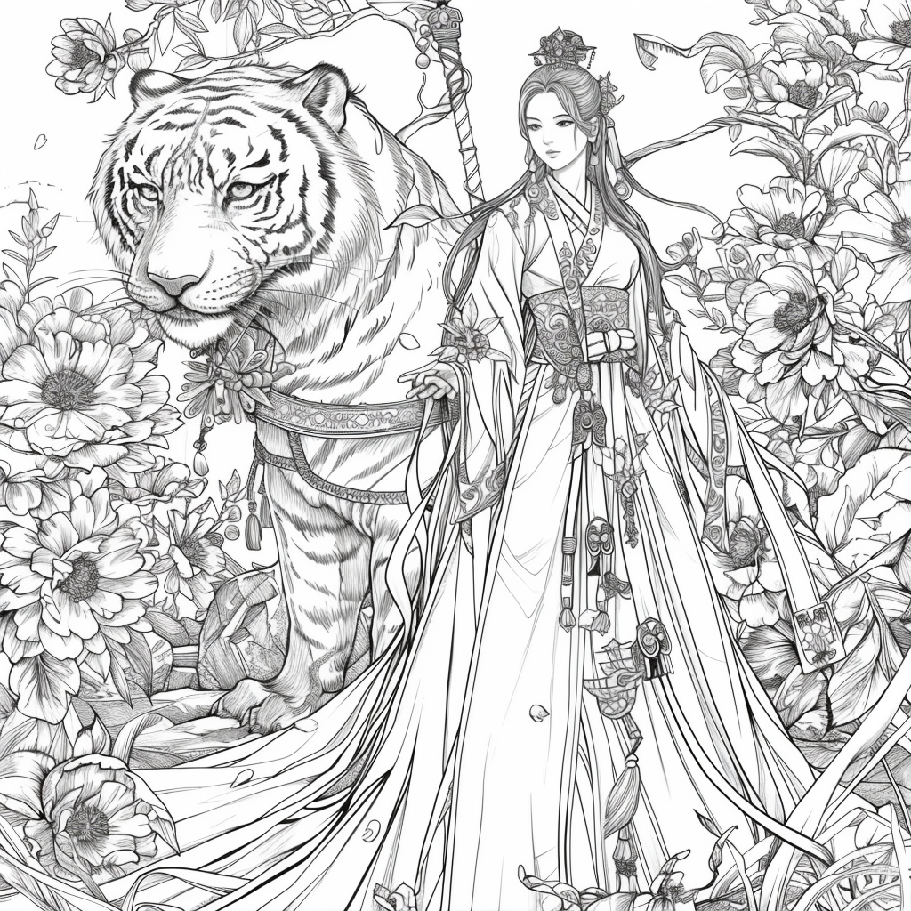 Princess and the Tiger Guardian