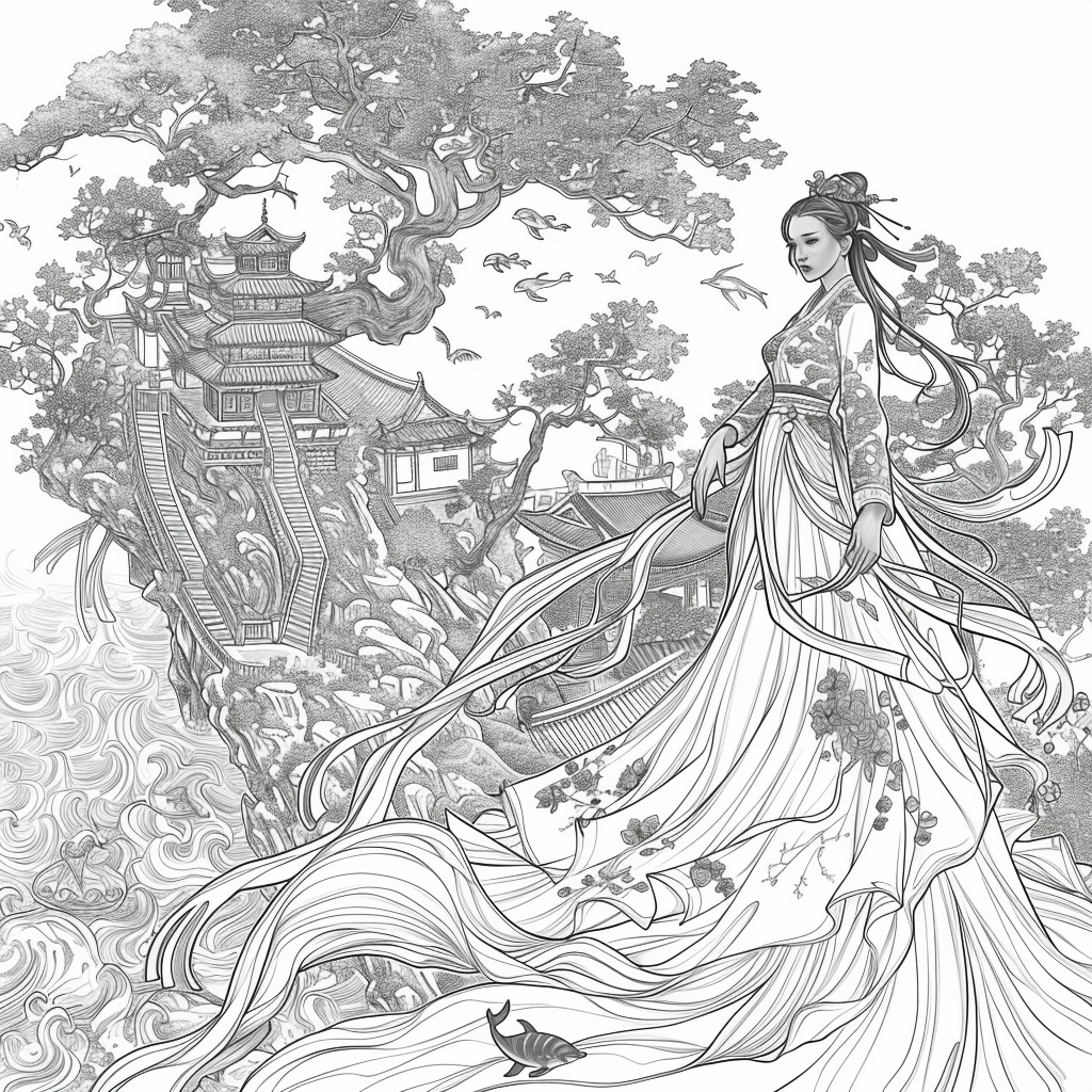 Celestial Goddess – Blessing of Peace and Life