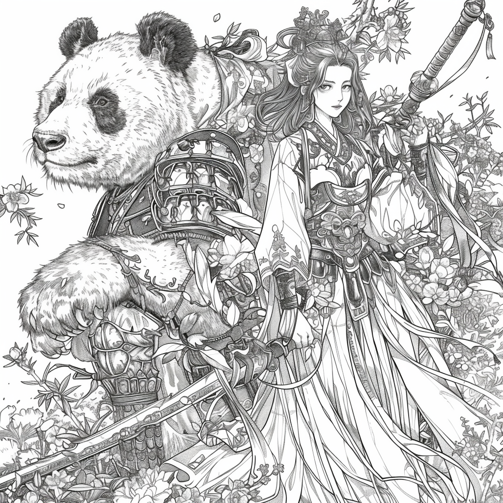 Harmony in the Bamboo Garden