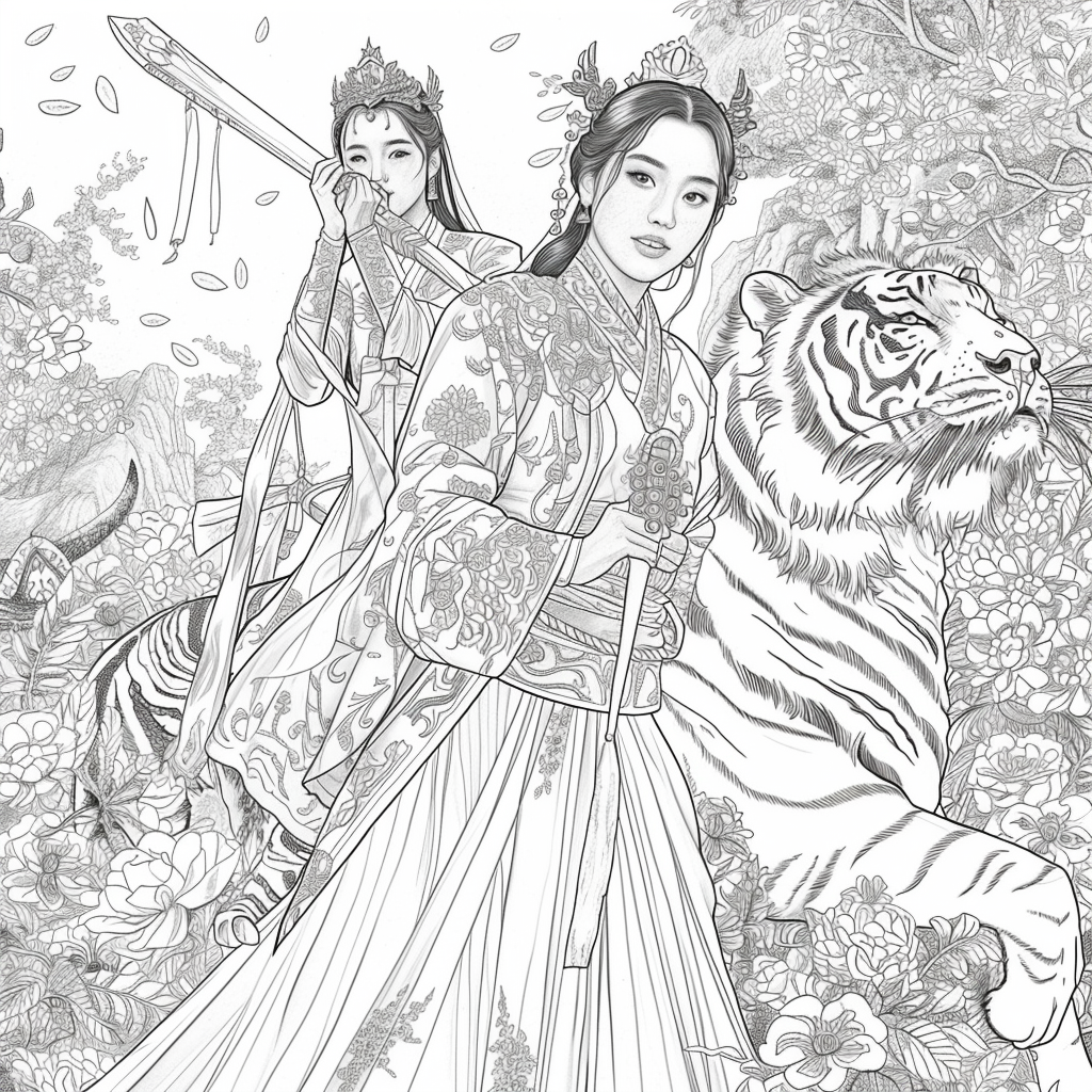 Princess and the Tiger Guardian