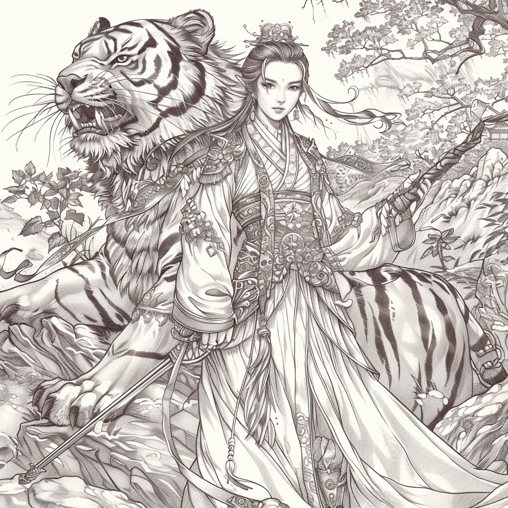 Princess and the Tiger Guardian