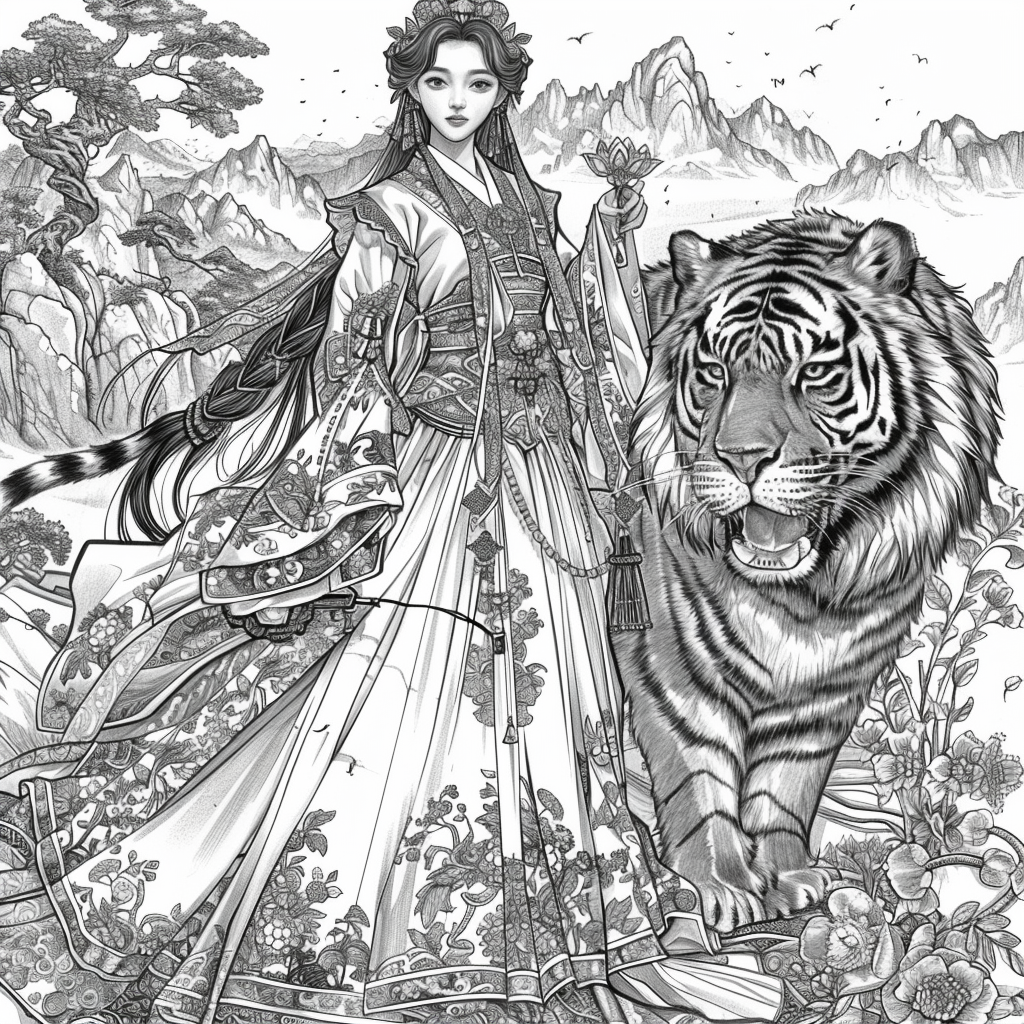 Princess and the Tiger Guardian