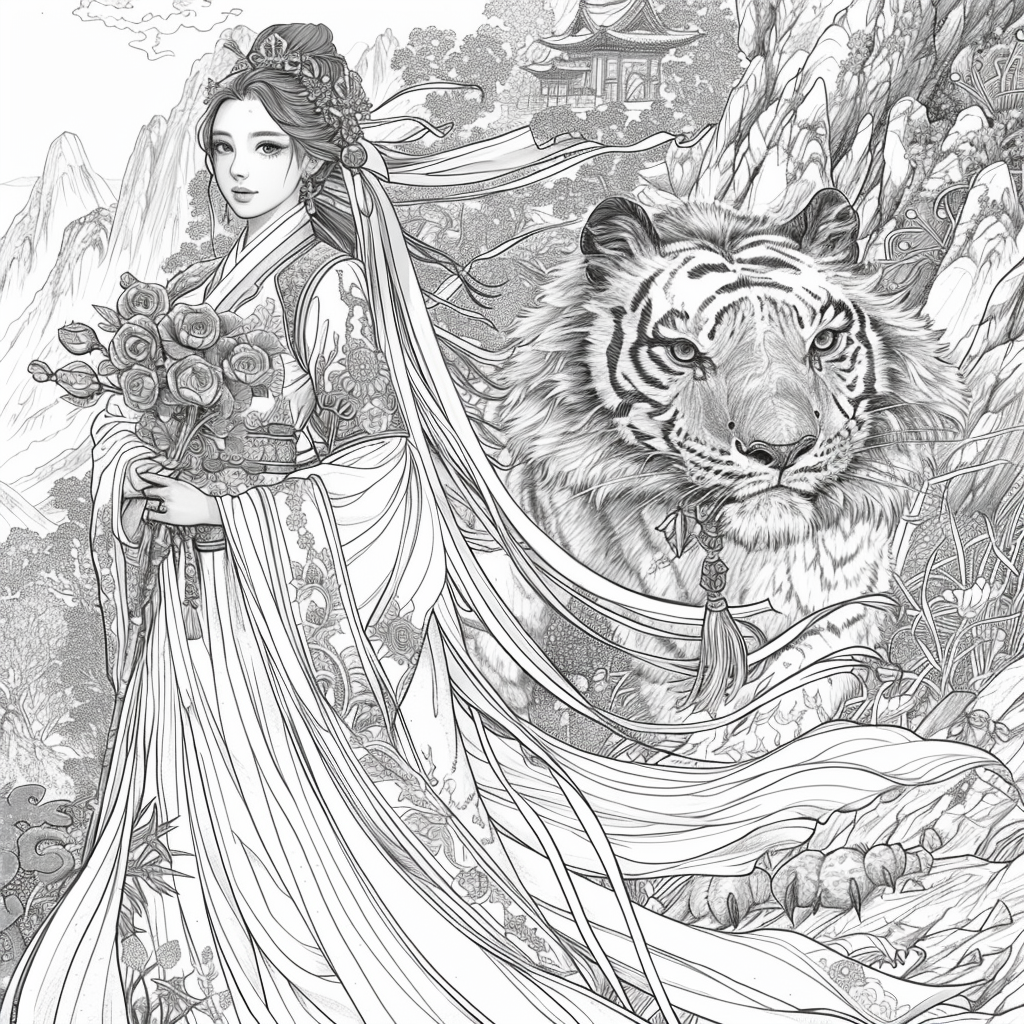 Princess and the Tiger Guardian