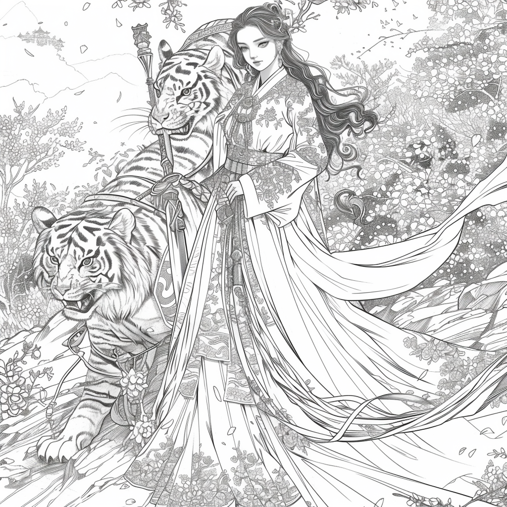 Princess and the Tiger Guardian
