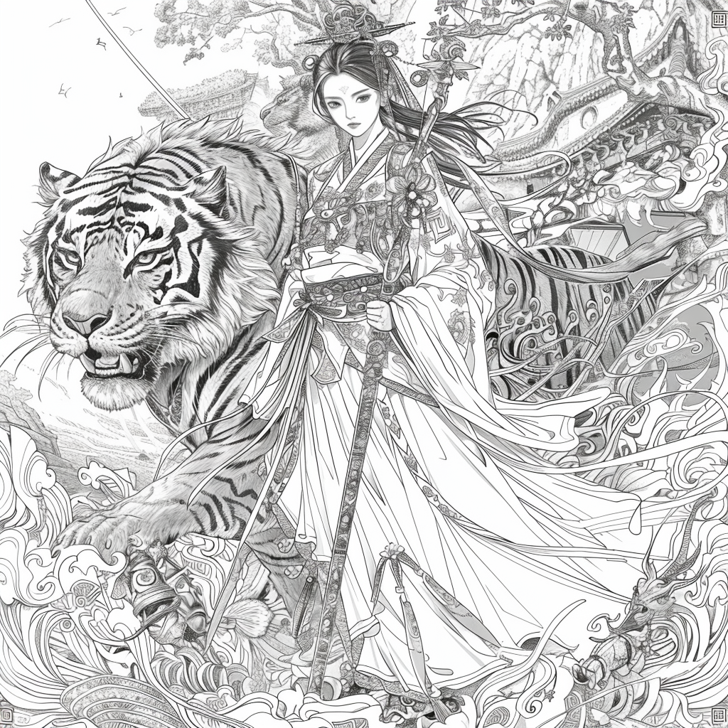 Princess and the Tiger Guardian
