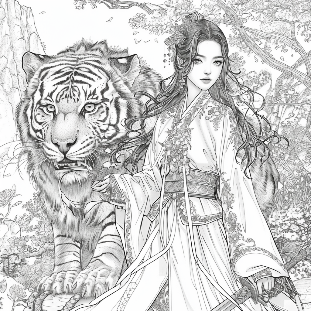 Princess and the Tiger Guardian