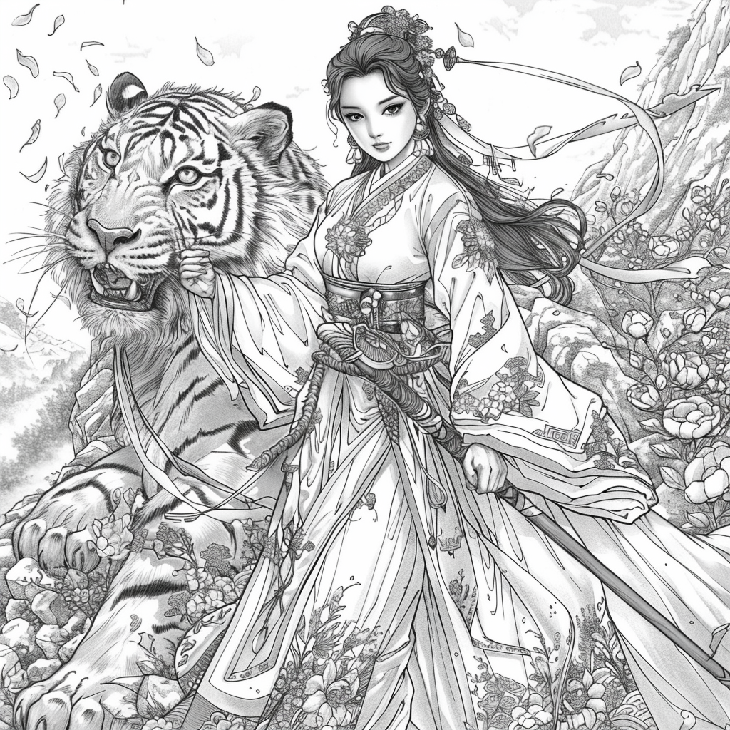Princess and the Tiger Guardian