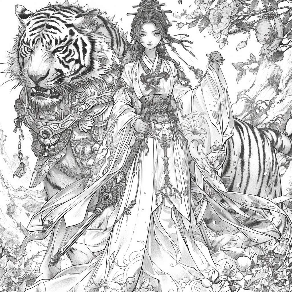 Princess and the Tiger Guardian