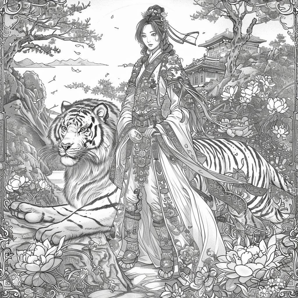 Princess and the Tiger Guardian
