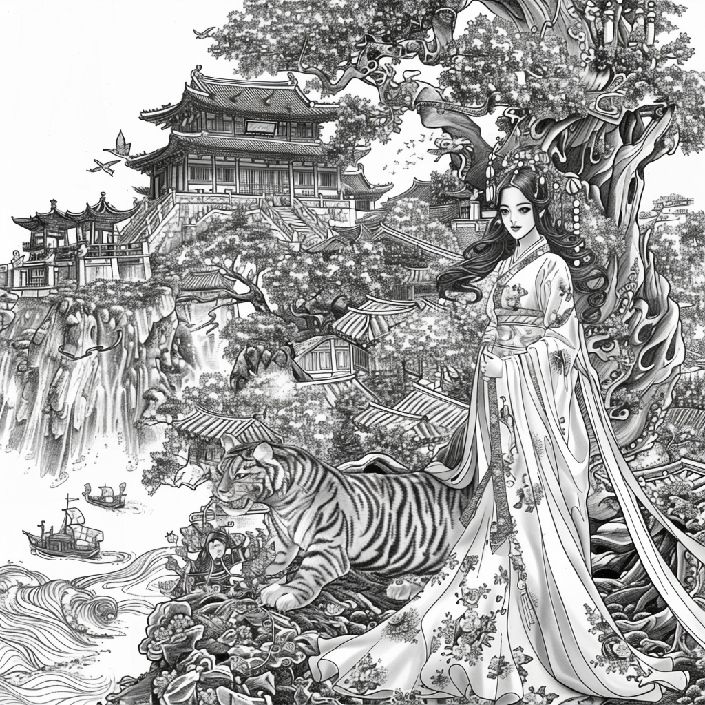 The Blossom Princess of the Golden Court