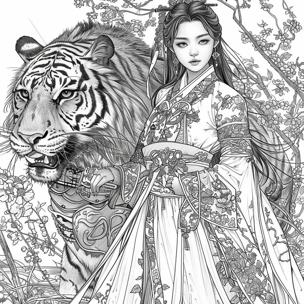 Princess and the Tiger Guardian