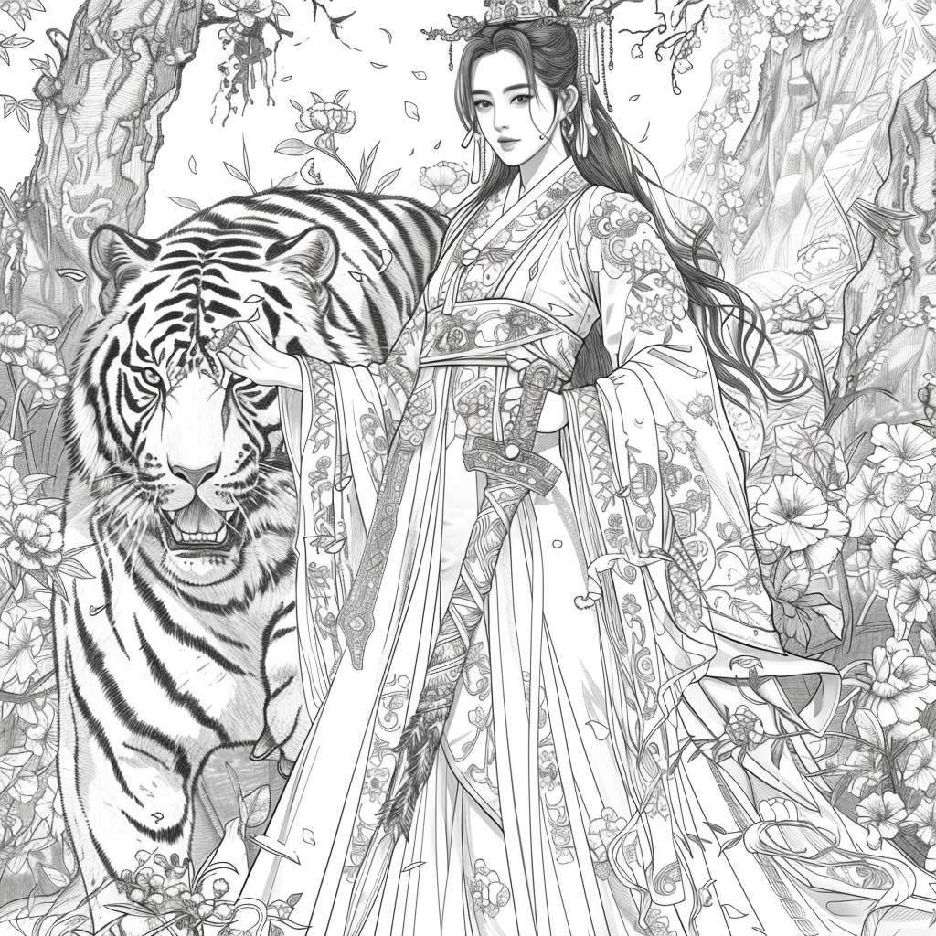 Princess and the Tiger Guardian