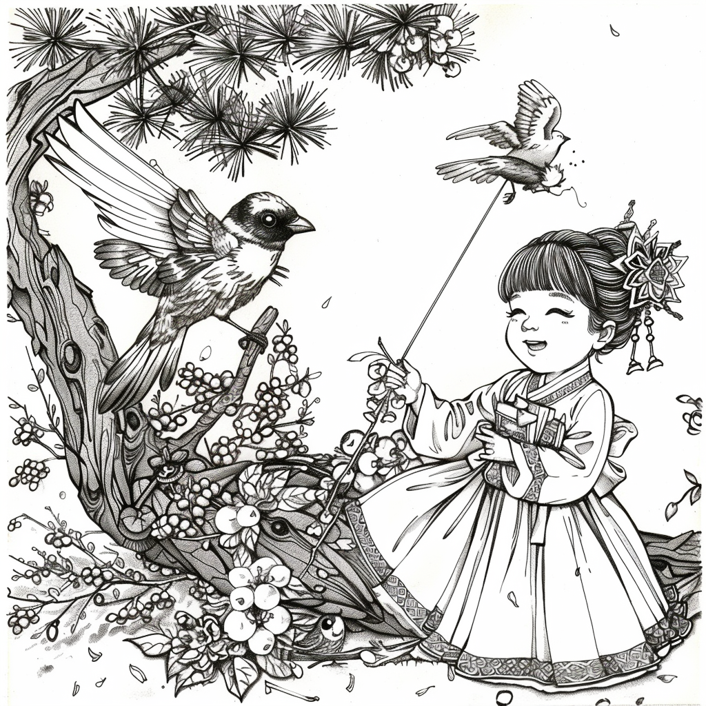 Little Winter Blessing on the Pine Branch