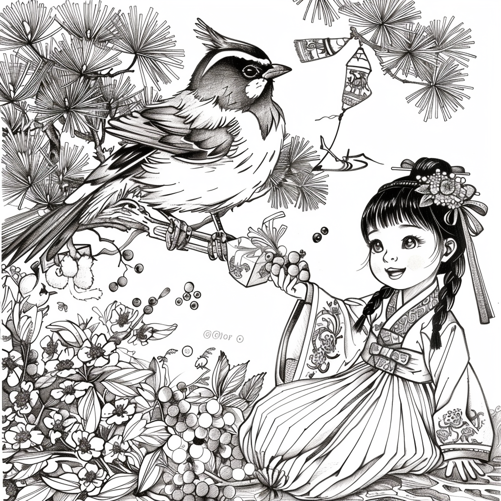 Little Winter Blessing on the Pine Branch