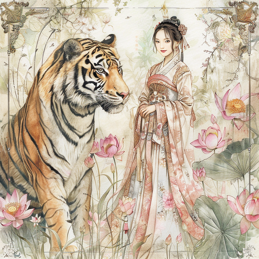 Tiger Guardian and the Lotus Princess